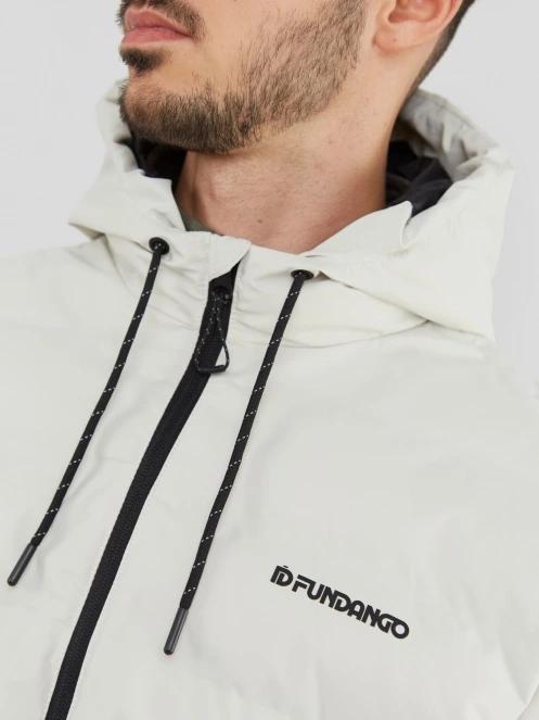 Fundango Patriot Padded Jacket férfi utcai kabát homok színben 6
