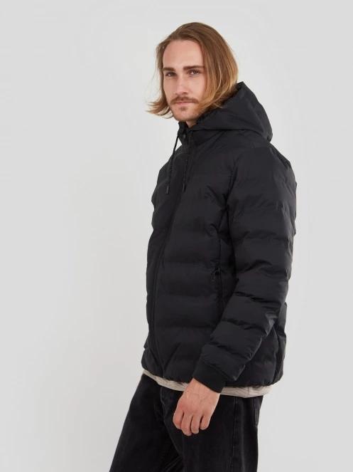 Fundango Patriot Padded Jacket férfi utcai kabát fekete színben 2