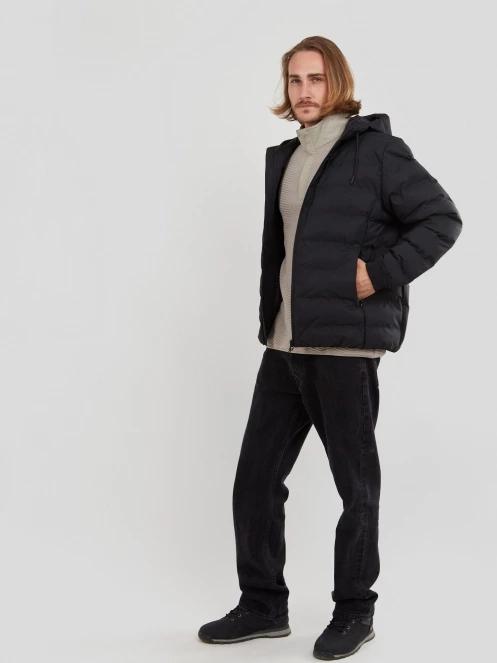 Fundango Patriot Padded Jacket férfi utcai kabát fekete színben 4