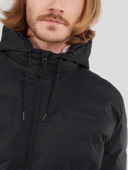 Fundango Patriot Padded Jacket férfi utcai kabát fekete színben 5