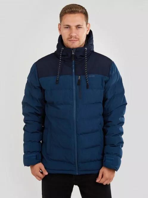 Fundango Passat Padded Jacket férfi utcai kabát kék színben 2