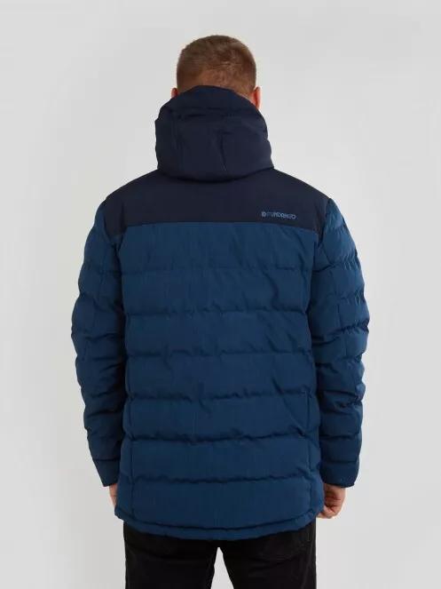 Fundango Passat Padded Jacket férfi utcai kabát kék színben 3