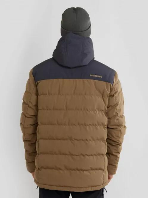Fundango Passat Padded Jacket férfi utcai kabát barna színben 3