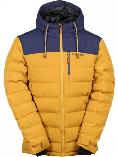 Fundango Passat Padded Jacket férfi utcai kabát sárga színben 5