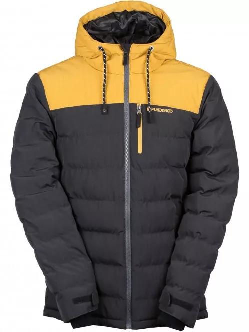 Fundango Passat Padded Jacket férfi utcai kabát szürke színben 6