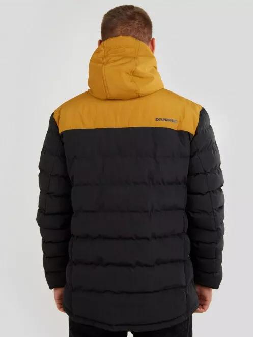 Fundango Passat Padded Jacket férfi utcai kabát szürke színben 3