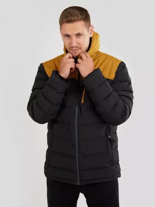 Fundango Passat Padded Jacket férfi utcai kabát szürke színben 4