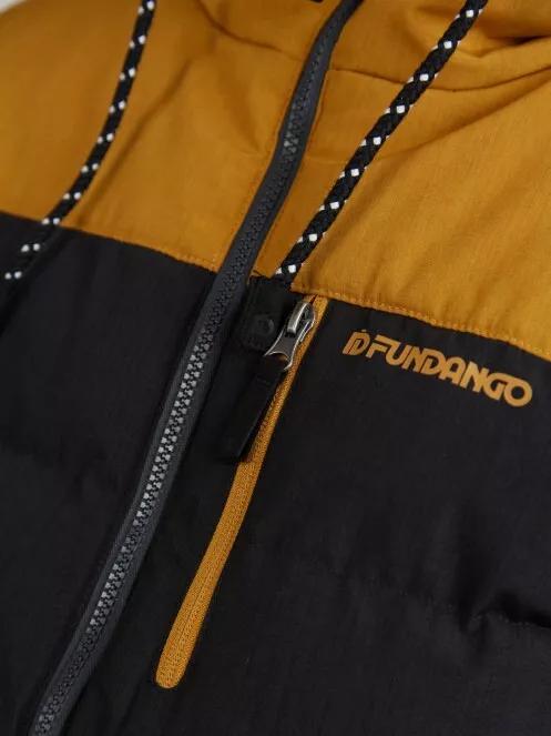 Fundango Passat Padded Jacket férfi utcai kabát szürke színben 5