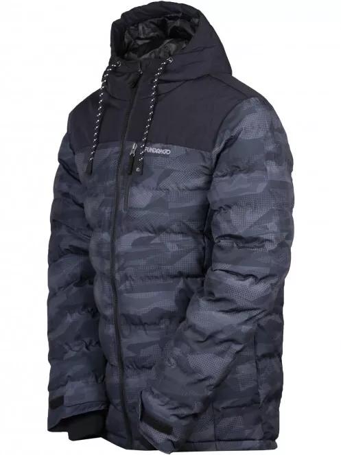 Fundango Passat Padded Jacket férfi utcai kabát fekete színben 6