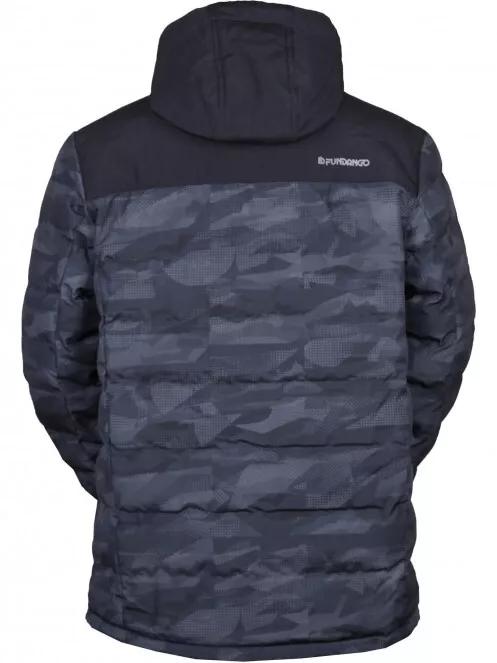 Fundango Passat Padded Jacket férfi utcai kabát fekete színben 7