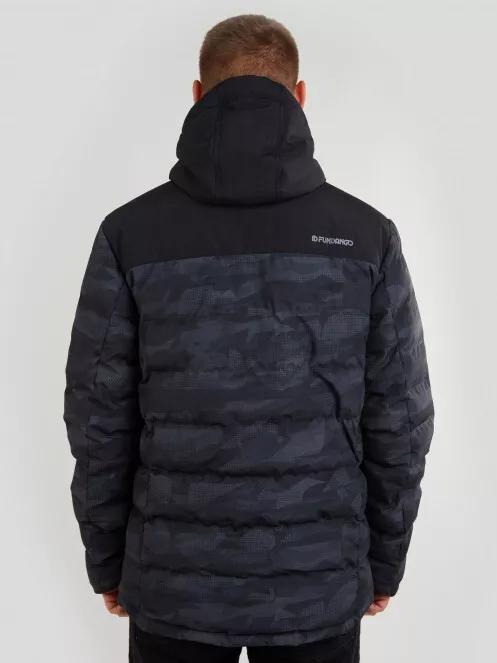 Fundango Passat Padded Jacket férfi utcai kabát fekete színben 3