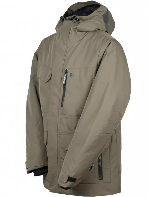 Fundango Perill Parka Jacket férfi utcai kabát oliva színben 7