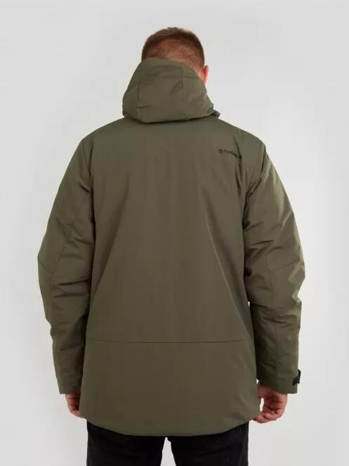 Fundango Perill Parka Jacket férfi utcai kabát oliva színben 3