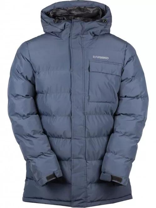 Fundango Lavis Padded Jacket férfi utcai kabát sötétkék színben 7