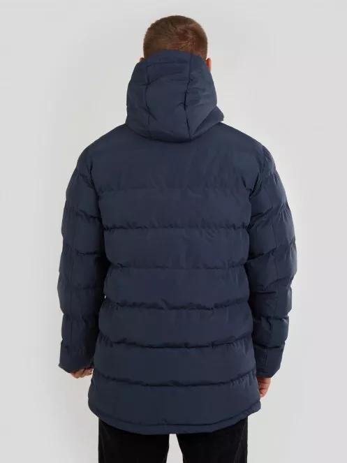 Fundango Lavis Padded Jacket férfi utcai kabát sötétkék színben 3