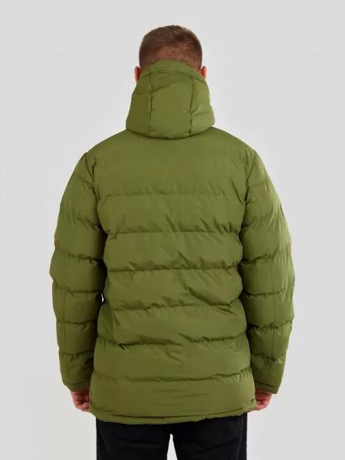 Fundango Lavis Padded Jacket férfi utcai kabát oliva színben 3