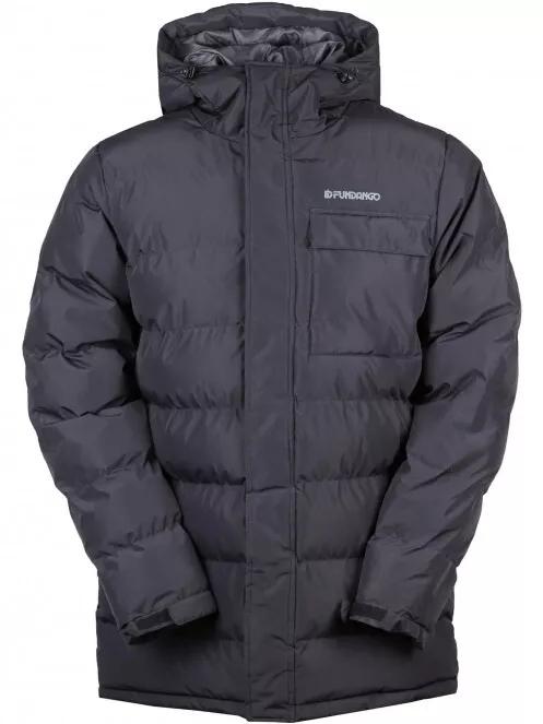 Fundango Lavis Padded Jacket férfi utcai kabát fekete színben 6