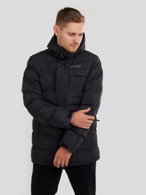 Fundango Lavis Padded Jacket férfi utcai kabát fekete színben 2