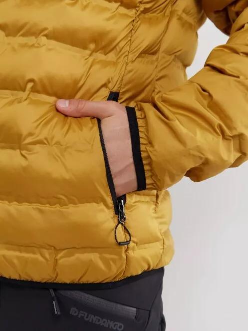 Fundango Mogollon Light Weight Padded Jacket férfi utcai kabát sárga színben 5
