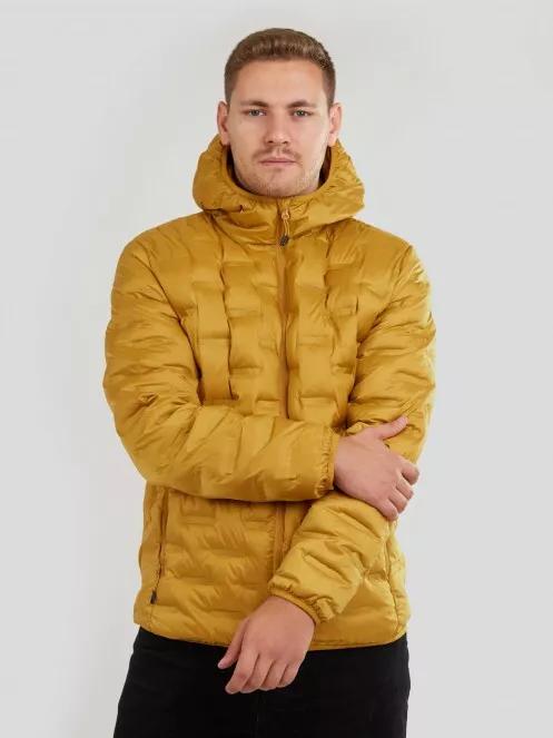 Fundango Smoke Hooded Jacket férfi utcai kabát sárga színben 2