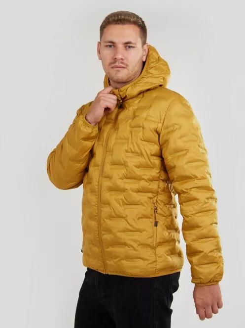 Fundango Smoke Hooded Jacket férfi utcai kabát sárga színben 4