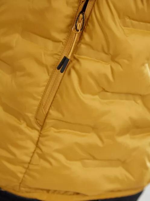 Fundango Smoke Hooded Jacket férfi utcai kabát sárga színben 6