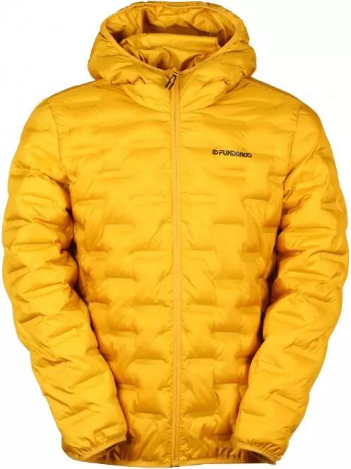 Fundango Smoke Hooded Jacket férfi utcai kabát narancssárga színben 6