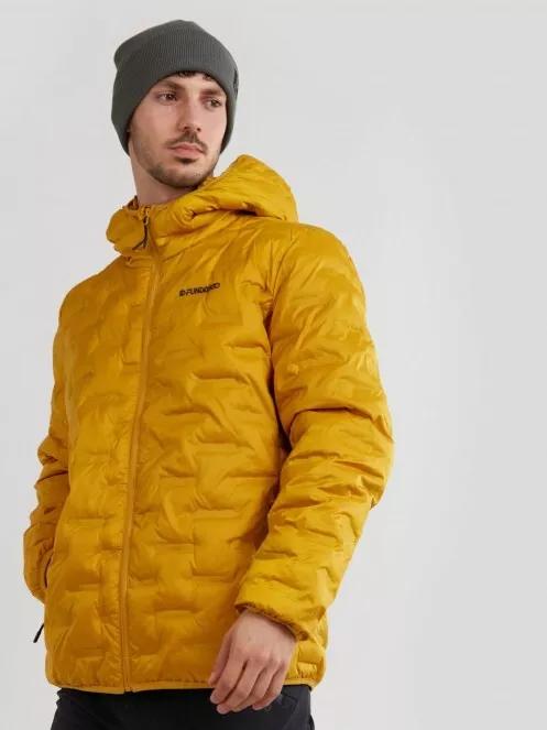 Fundango Smoke Hooded Jacket férfi utcai kabát narancssárga színben 2