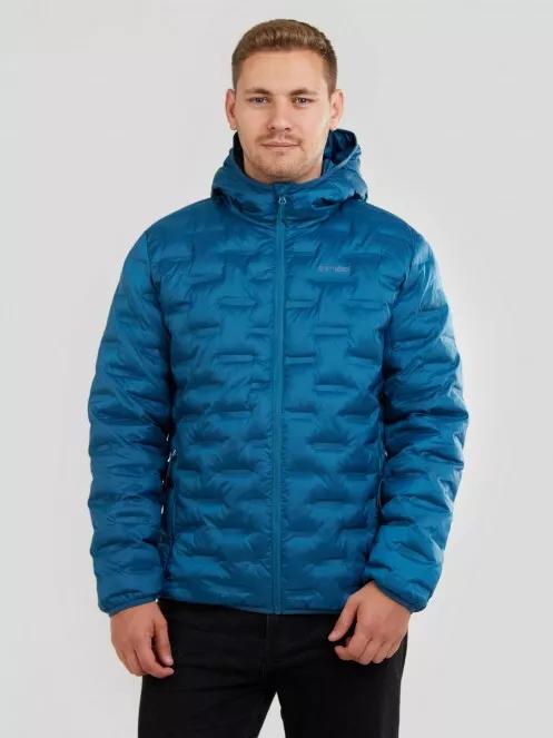 Fundango Smoke Hooded Jacket férfi utcai kabát világoskék színben 2