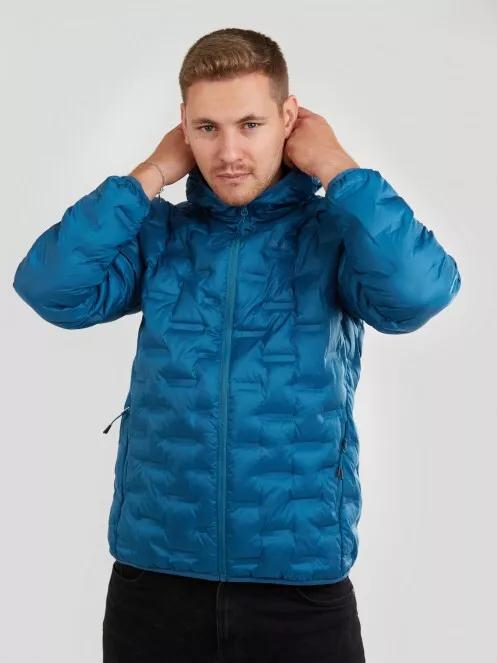 Fundango Smoke Hooded Jacket férfi utcai kabát világoskék színben 4