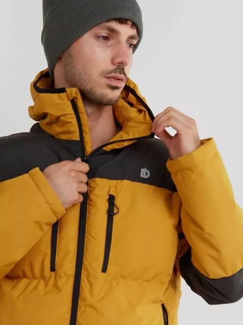 Fundango Navarro Padded Jacket férfi utcai kabát sárga színben 4