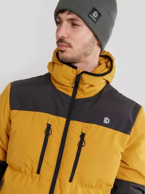 Fundango Navarro Padded Jacket férfi utcai kabát sárga színben 6