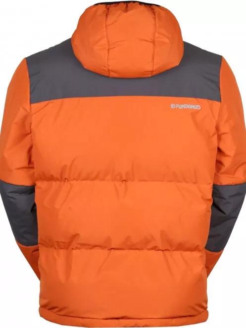 Fundango Navarro Padded Jacket férfi utcai kabát narancssárga színben 7