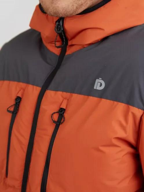 Fundango Navarro Padded Jacket férfi utcai kabát narancssárga színben 4