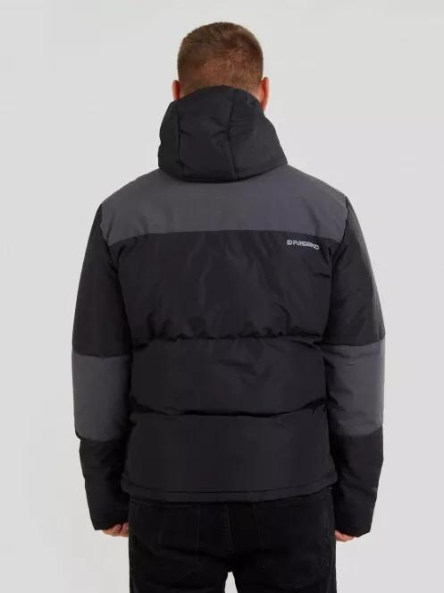 Fundango Navarro Padded Jacket férfi utcai kabát fekete színben 3