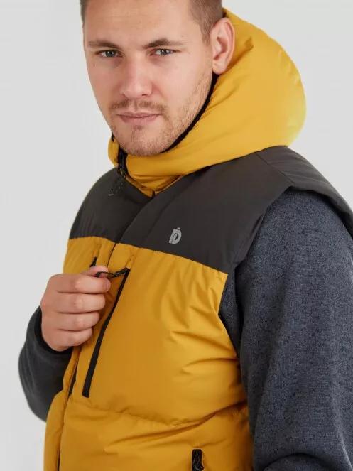 Fundango Laurel Padded Vest férfi mellény sárga színben 5