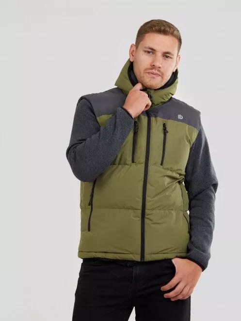 Fundango Laurel Padded Vest férfi mellény oliva színben 2