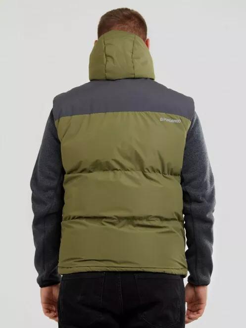 Fundango Laurel Padded Vest férfi mellény oliva színben 3