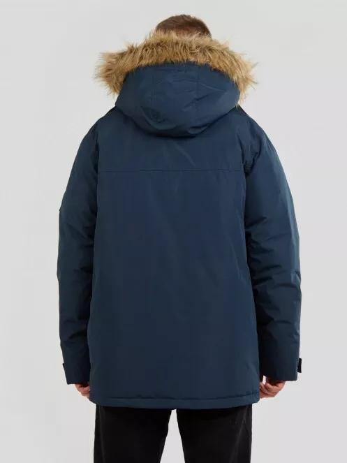 Fundango Spirit Parka Jacket férfi télikabát sötétkék színben 3