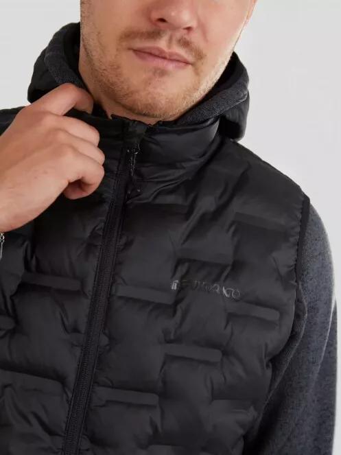 Fundango Smoke Vest férfi mellény fekete színben 4