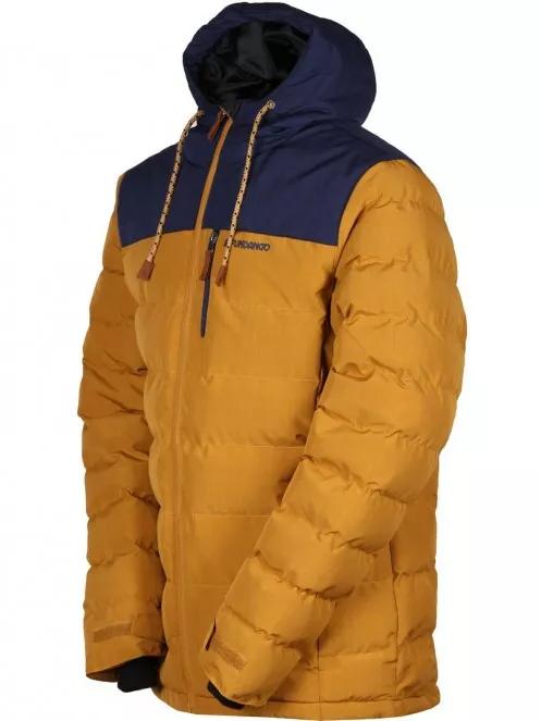 Fundango PASSAT Padded Jacket férfi utcai kabát sárga színben 8