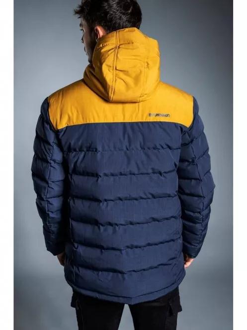 Fundango PASSAT Padded Jacket férfi utcai kabát sötétkék színben 3