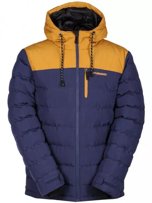 Fundango PASSAT Padded Jacket férfi utcai kabát sötétkék színben 4