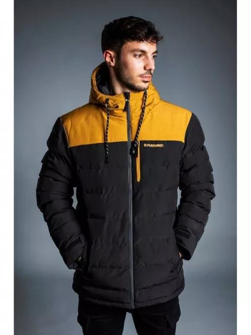 Fundango PASSAT Padded Jacket férfi utcai kabát fekete színben 2