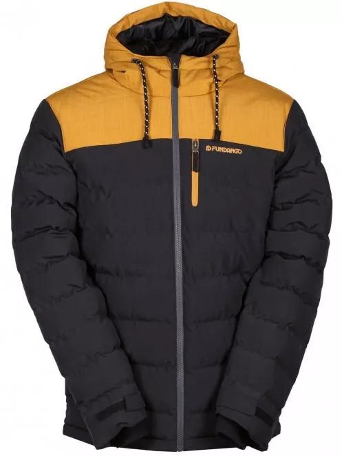 Fundango PASSAT Padded Jacket férfi utcai kabát fekete színben 5