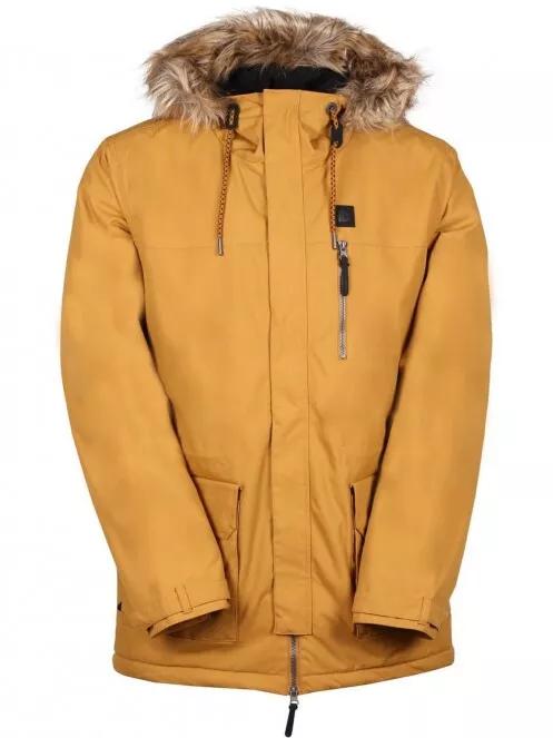 Fundango CORK Parka Jacket férfi télikabát barna színben 5