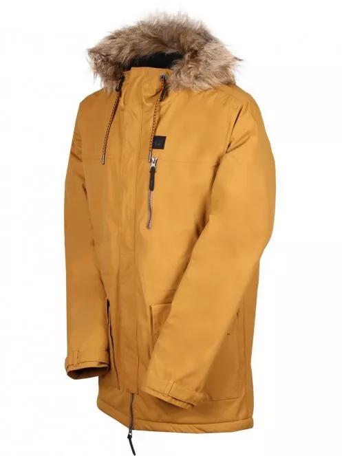 Fundango CORK Parka Jacket férfi télikabát barna színben 6