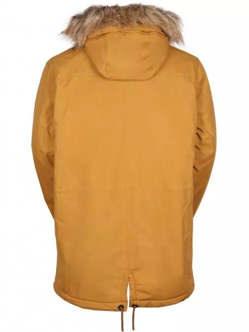 Fundango CORK Parka Jacket férfi télikabát barna színben 7