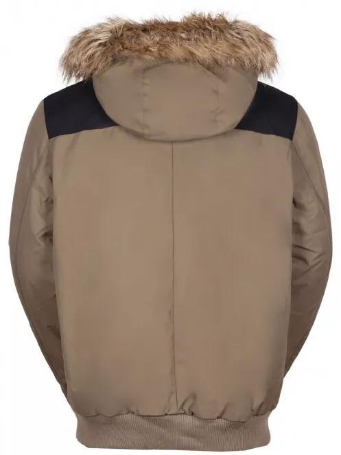 Fundango CARBONE Bomber Jacket férfi utcai kabát oliva színben 7