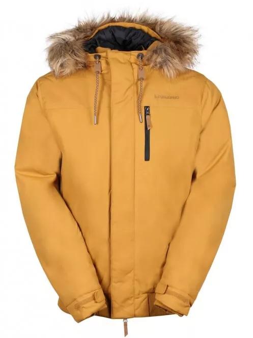 Fundango CARBONE Bomber Jacket férfi utcai kabát sárga színben 5